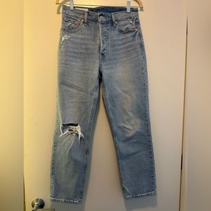 GAP cheeky straight high rise jeans